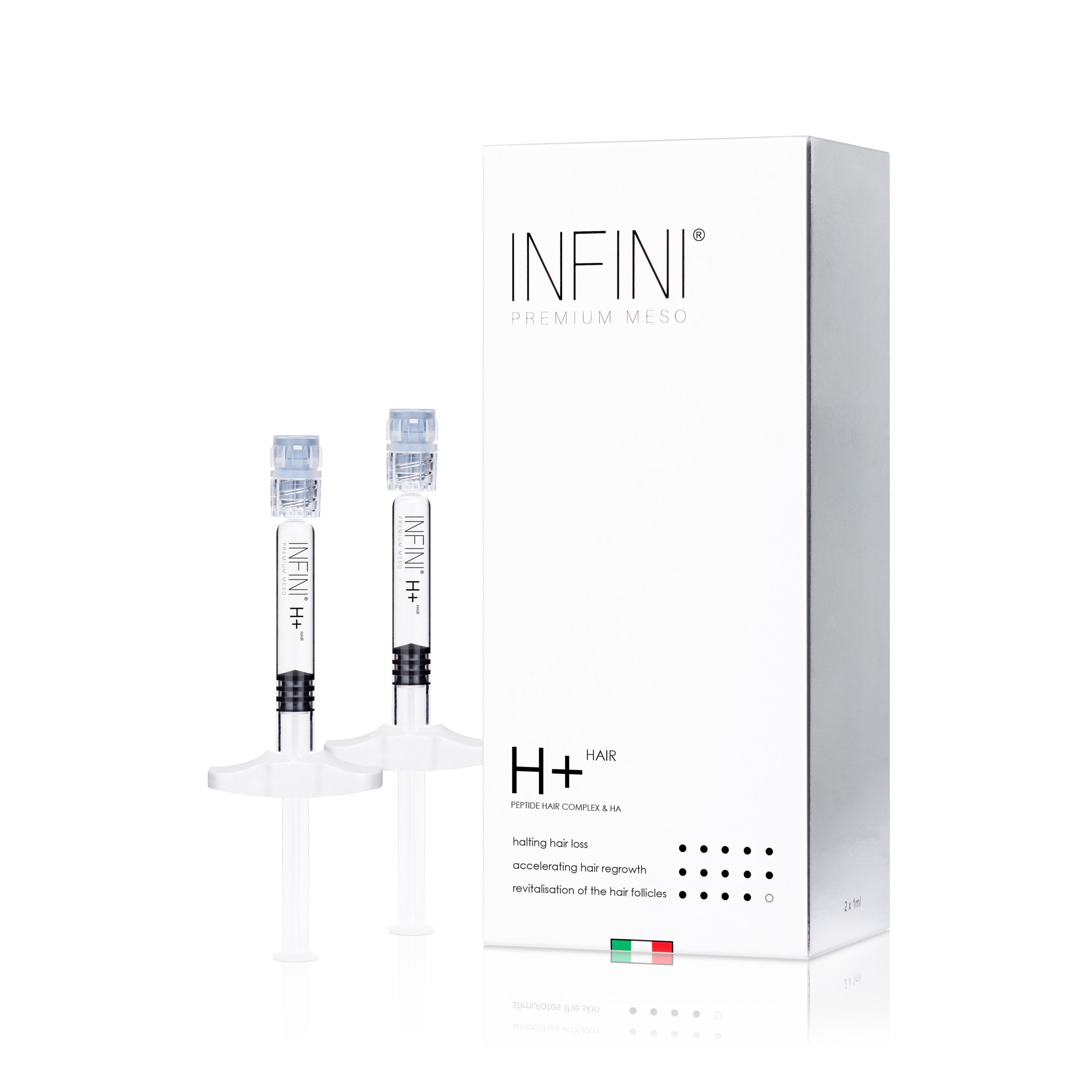 infini premium h+ hairplus bez tła
